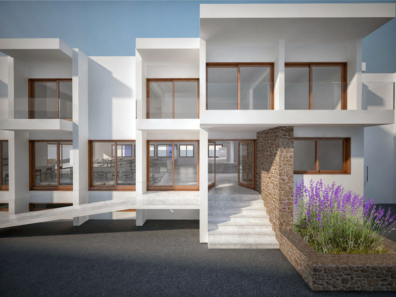 Zephyros Hotel Myrties المظهر الخارجي الصورة